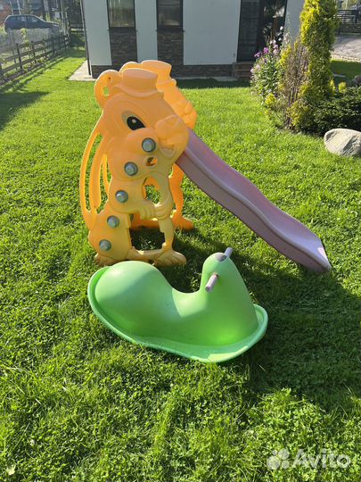 Горка детская Зайчик