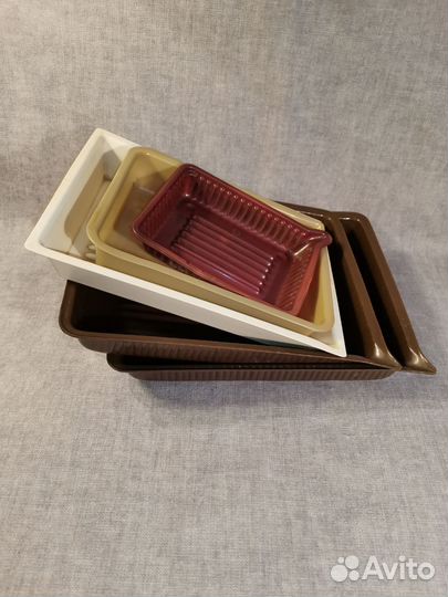 Лотки, валики и пинцет для фото СССР