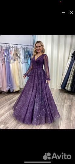 Вечернее платье на шнуровке. От 46 р-ра