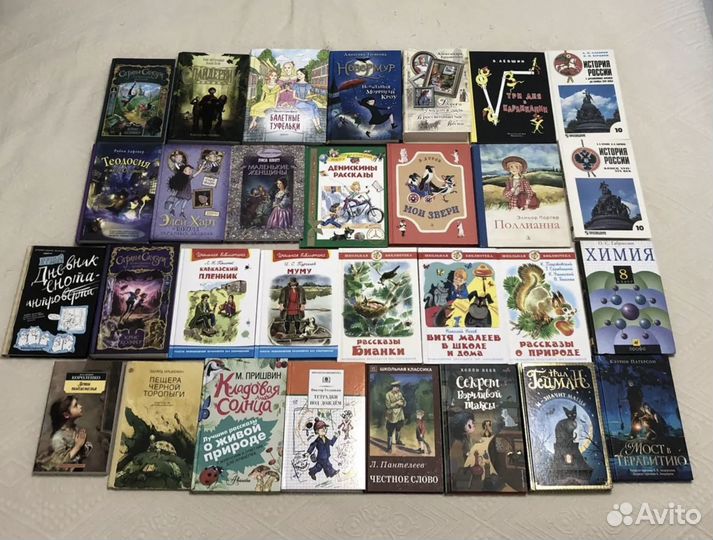 Книги для детей и подростков (внеклассное чтение)