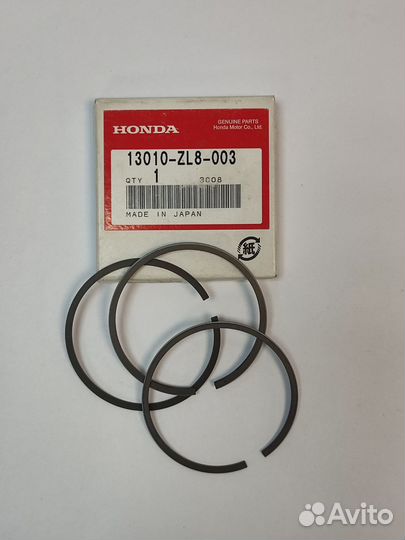 Кольца поршневые оригинальные honda