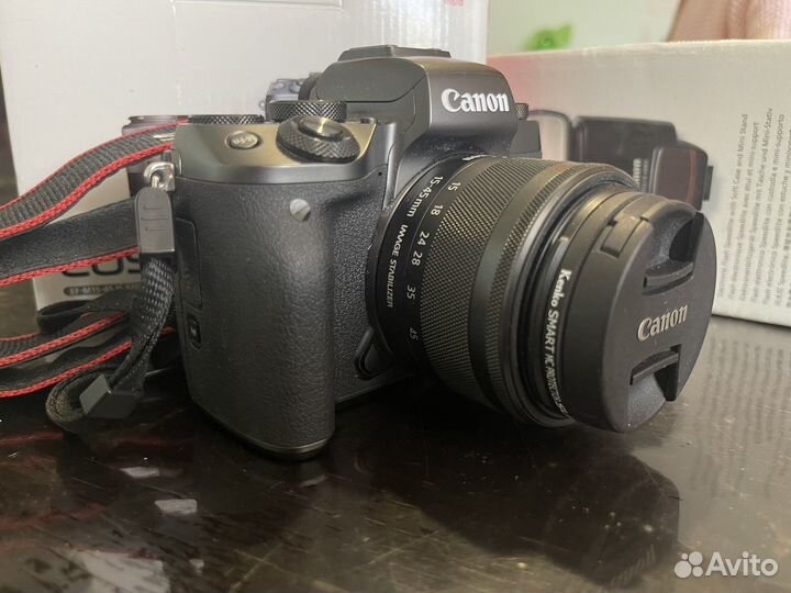 Canon EOS M5 15-45kit + 24-105L + 430ex