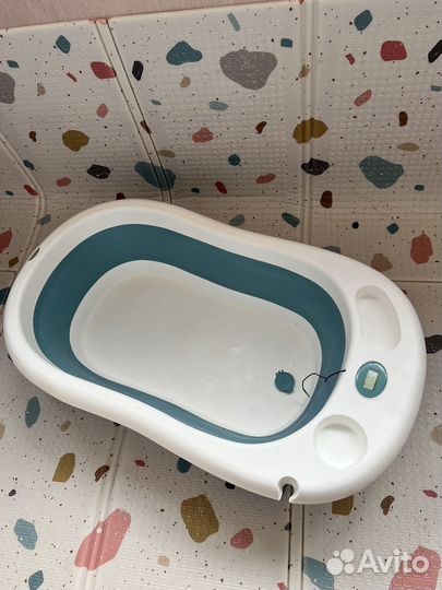 Детская ванночка для купания с горкой