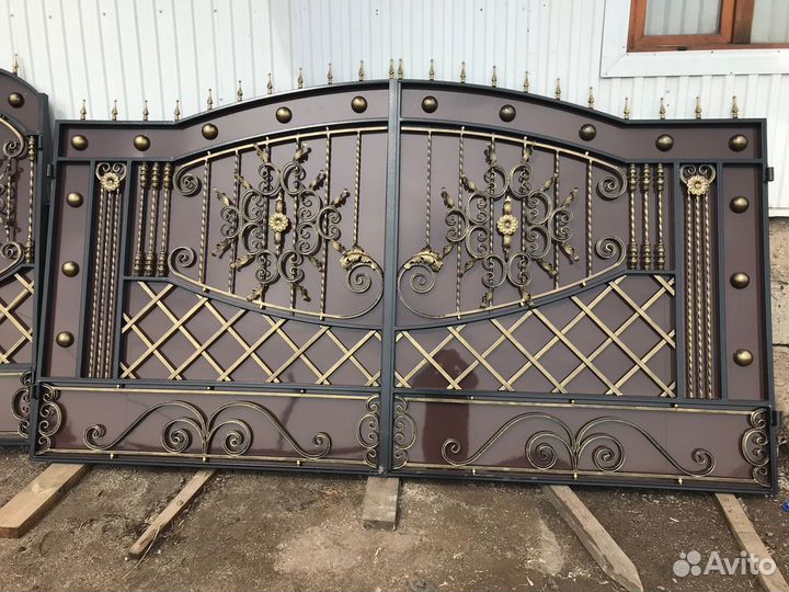 Кованые ворота