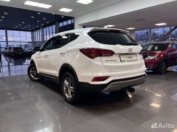 Hyundai Santa Fe 2.2 AT, 2017, 177 125 км