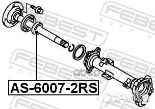 AS60072RS febest подшипник шариковый 35X62X14 A