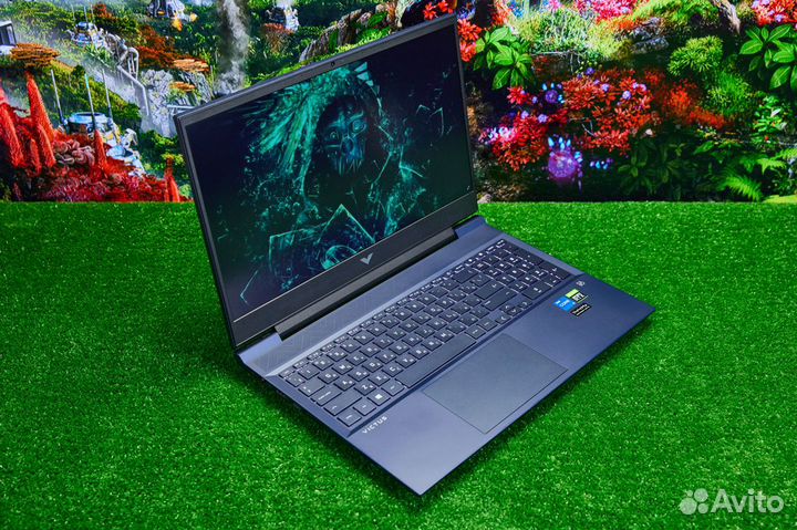 Мощный HP Victus для игр / Core i5 / 3050Ti / SSD