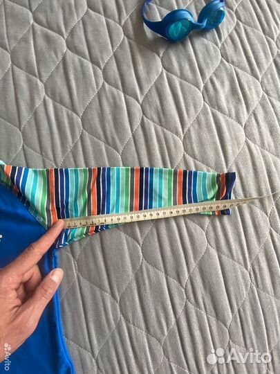 Детская футболка для плавания с длинным рукавом