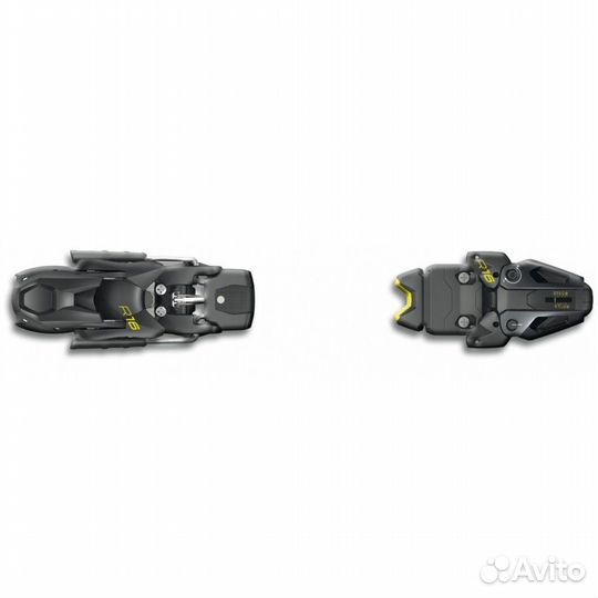 Крепление fischer R 16 brake 85 A matt black/yello