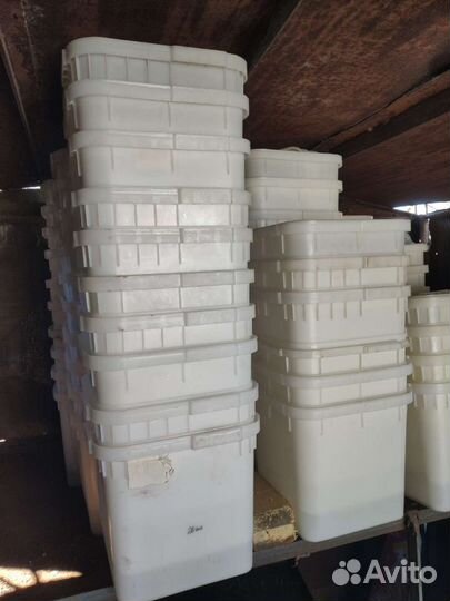 Куботейнеры 23л б/у, ведра 10.20.32 литра