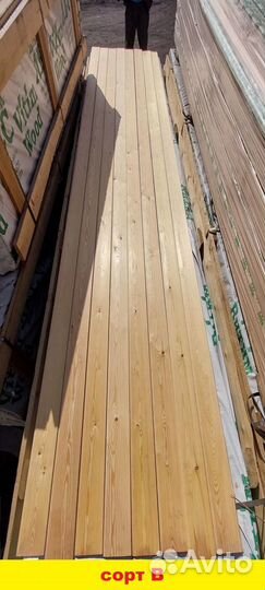 Вагонка Лиственница разных сортов