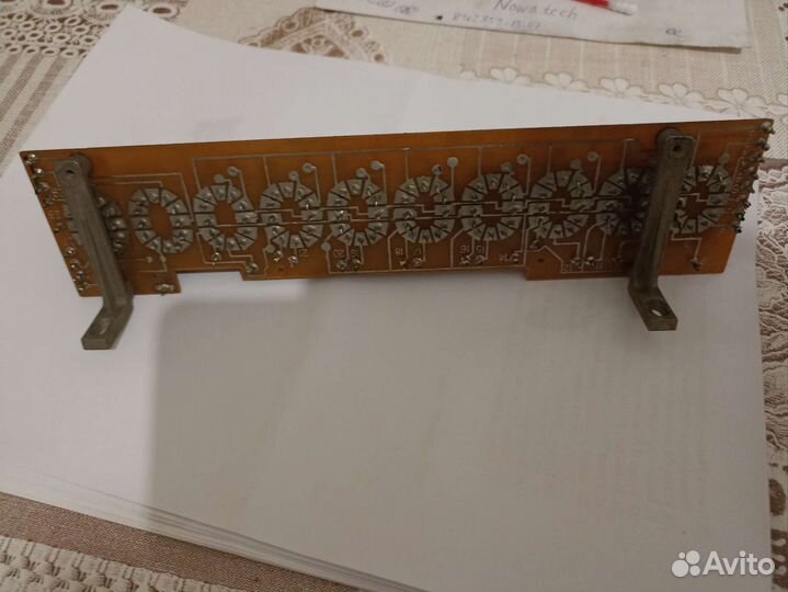 Лампы ин-15Б на плате с панелями-10шт