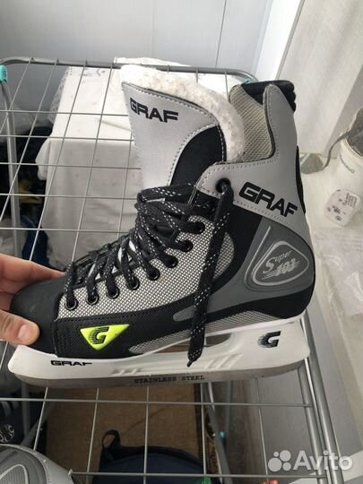 Коньки хоккейные graf