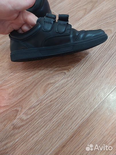 Туфли школьные кожаные