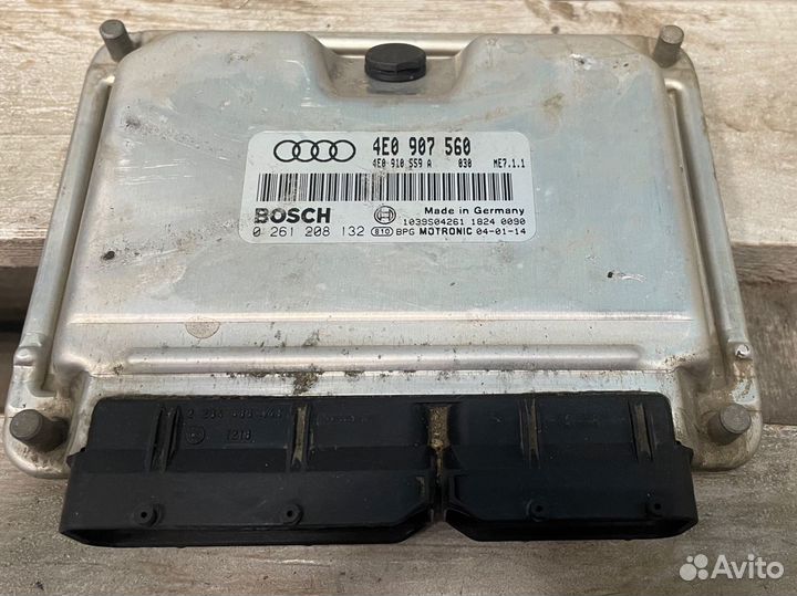 Блок управления двигателем 3.0 ауди а8 audi a8