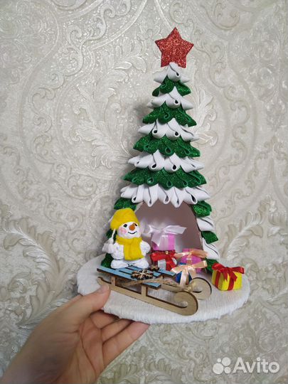 Зимняя поделка