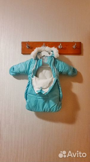 Комбинезон зимний трансформер (зима+весна)