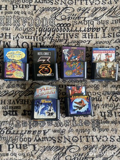 Картриджи sega