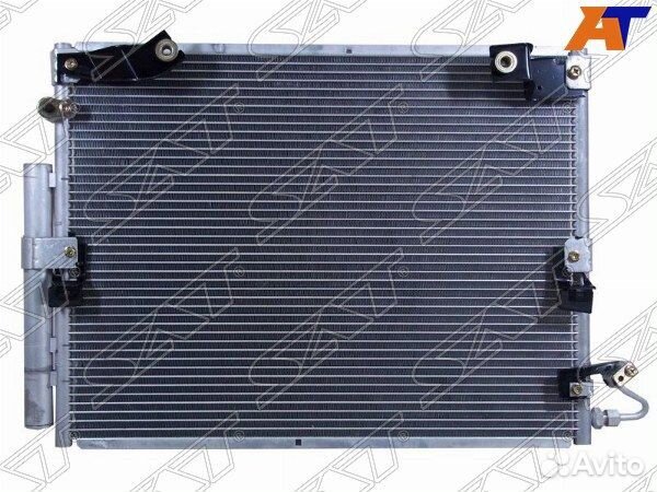 Радиатор кондиционера toyota land cruiser 100