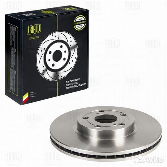Диск тормозной trialli DF 190131