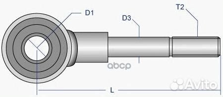 Стойка стабилизатор задний BMW/Moog/ bmls3743 Moog