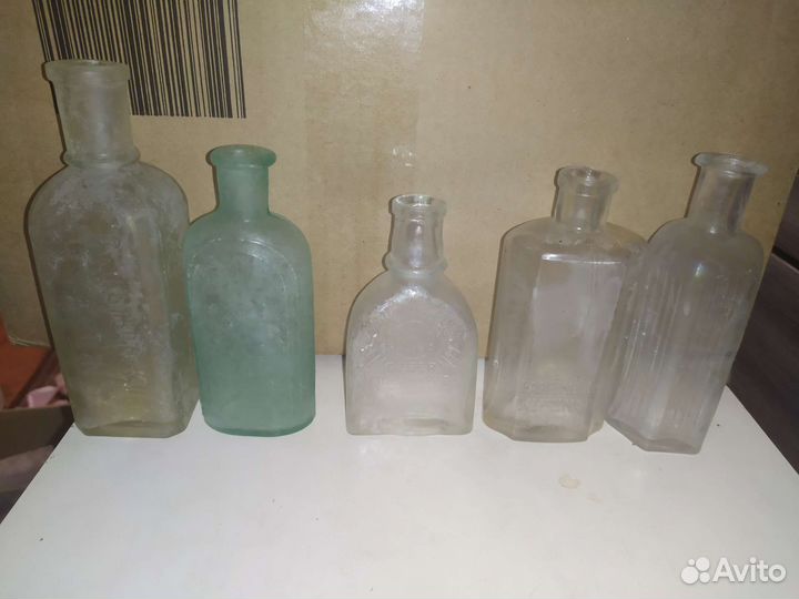 Старинные бутылочки