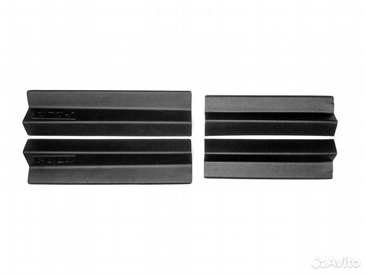 Накладки на пороги VW Polo 5 ресталинг