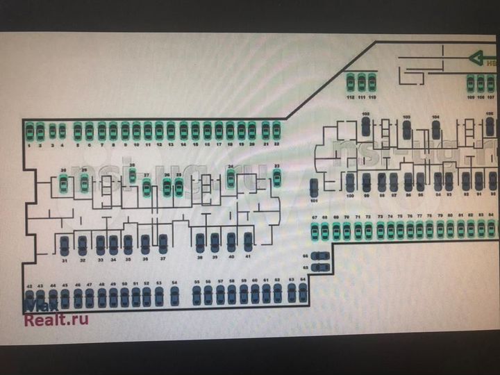 Машиноместо, 17 м²