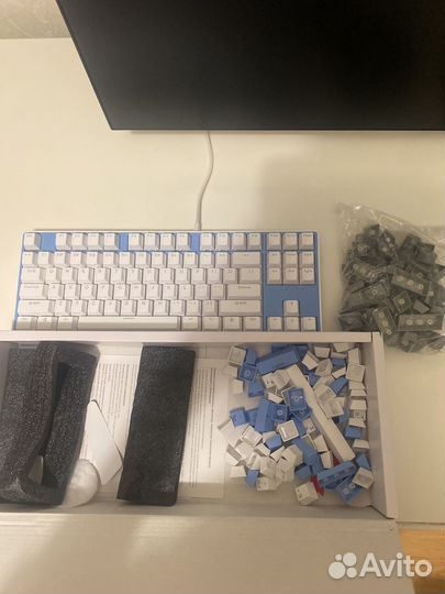 Клавиатура ardor gaming pathfinder blue