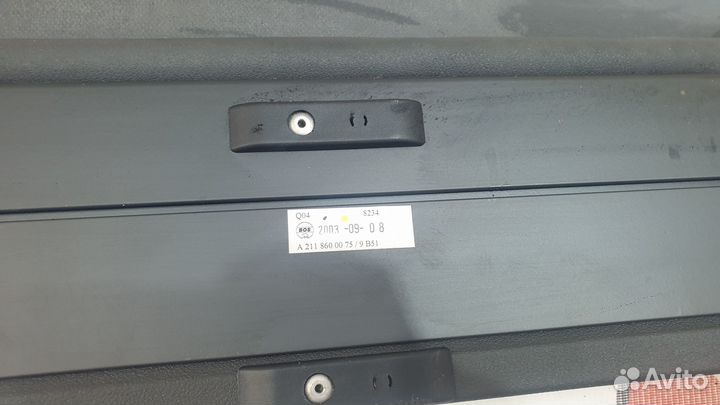 Шторка багажника Универсал Mercedes-Benz S211 W211