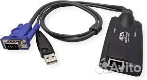 Квм-адаптер USB, VGA с поддержкой композитного вид
