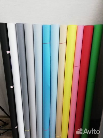 Фон бумажный солнечный 12 Sunflower 1,35x1м vbrt