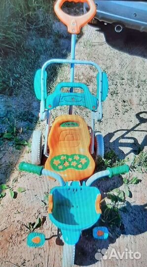 Детский трехколесный велосипед бу