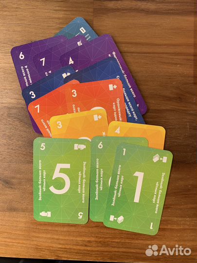 Настольная карточная игра Ред 7 Red 7