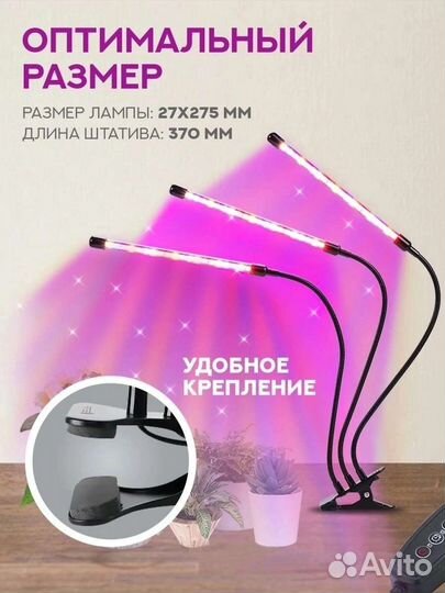 Фитолампа для растений