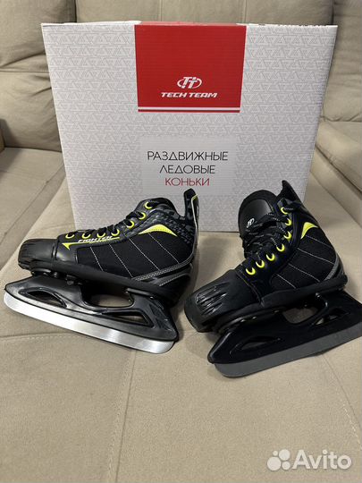 Коньки раздвижные 32-35