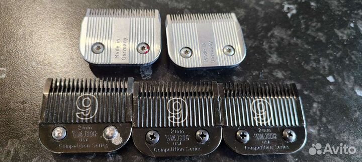 Ножи Moser для стрижки собак под заточку