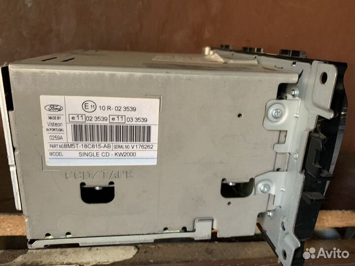 Штатная магнитола на ford focus 2