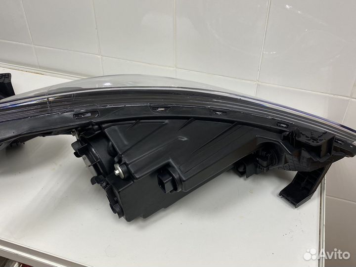 Фара левая hyundai solaris 10-14