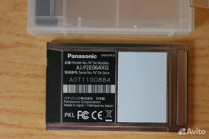 Карта памяти Panasonic P2 64GB