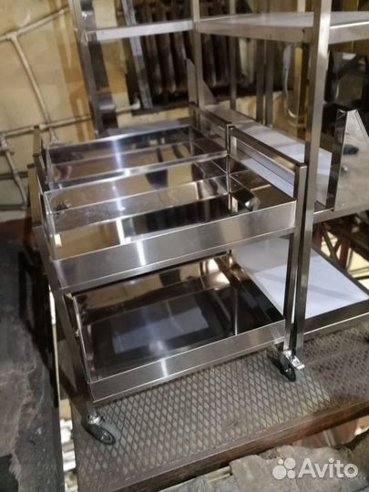 Сервировочная тележка 400х700х700