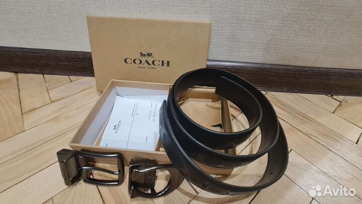 Мужской кожаный ремень