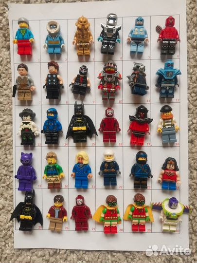 Lego минифигурки оригинал