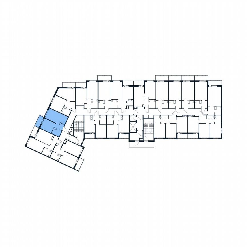 1-к. квартира, 32,2 м², 5/12 эт.