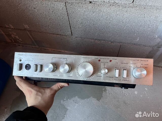 Усилитель амфитон у 002 купить в Санкт-Петербурге | Электроника | Авито