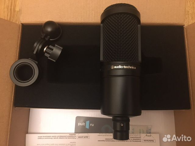 Микрофон Audio-Technica AT2020 XLR купить в Москве | Электроника | Авито