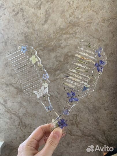 Гребень из эпоскидной смолы