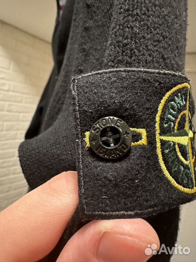 Джемпер свитер stone island черный L