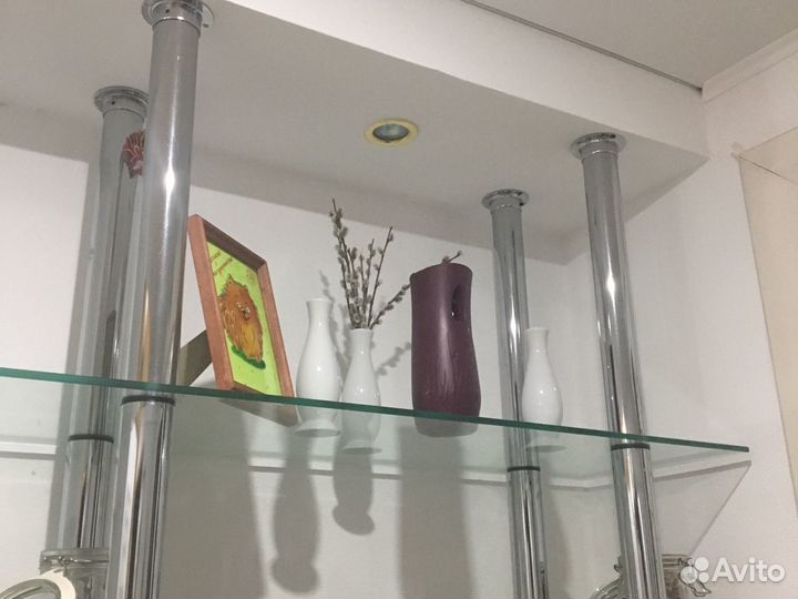 Полки стеклянные сборные