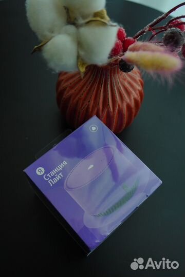 Умная колонка Яндекс Станция Лайт с Алисой